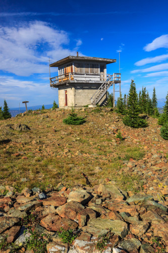 Dry Diggins fire tower.