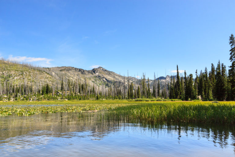 Camping at Hazard Lake